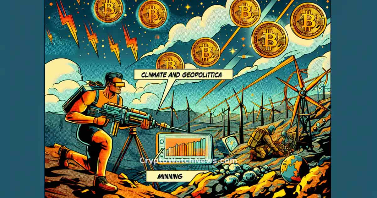 Bitcoin Mining Faces Climate and Geopolitical Challenges