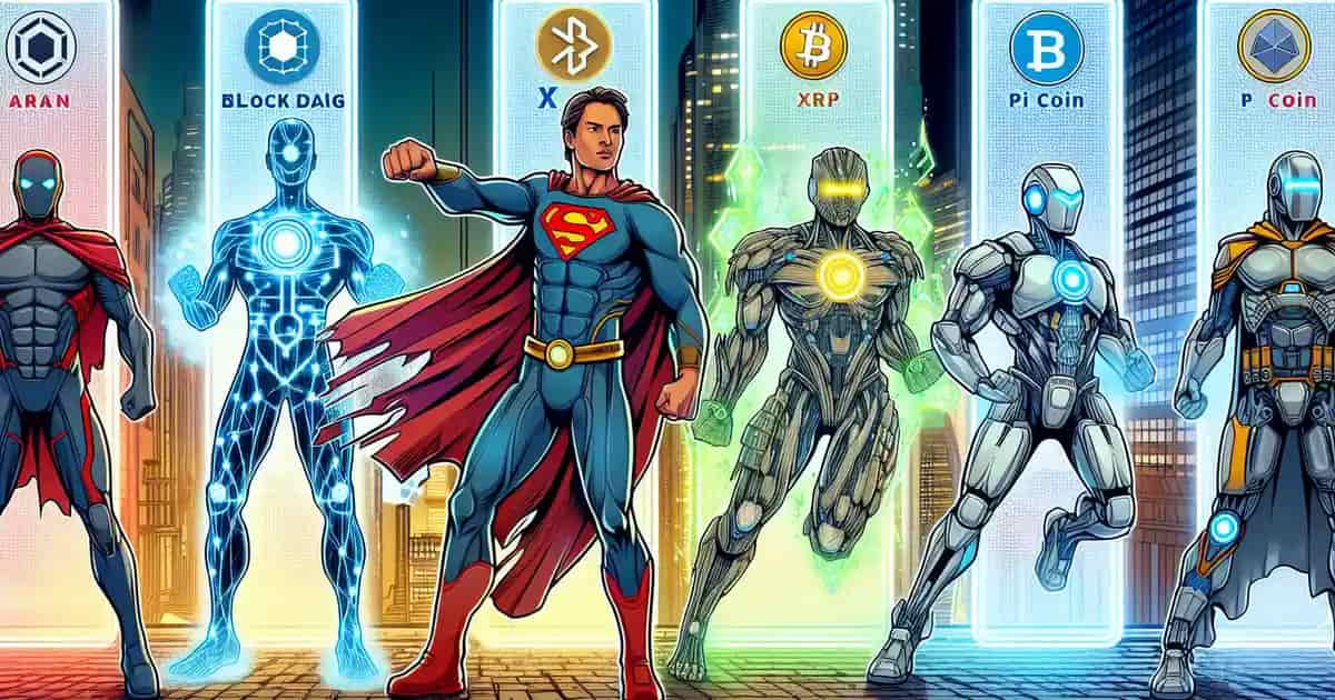 Exploring the Rise of BlockDAG, XRP, Pi Coin, and SUI in July