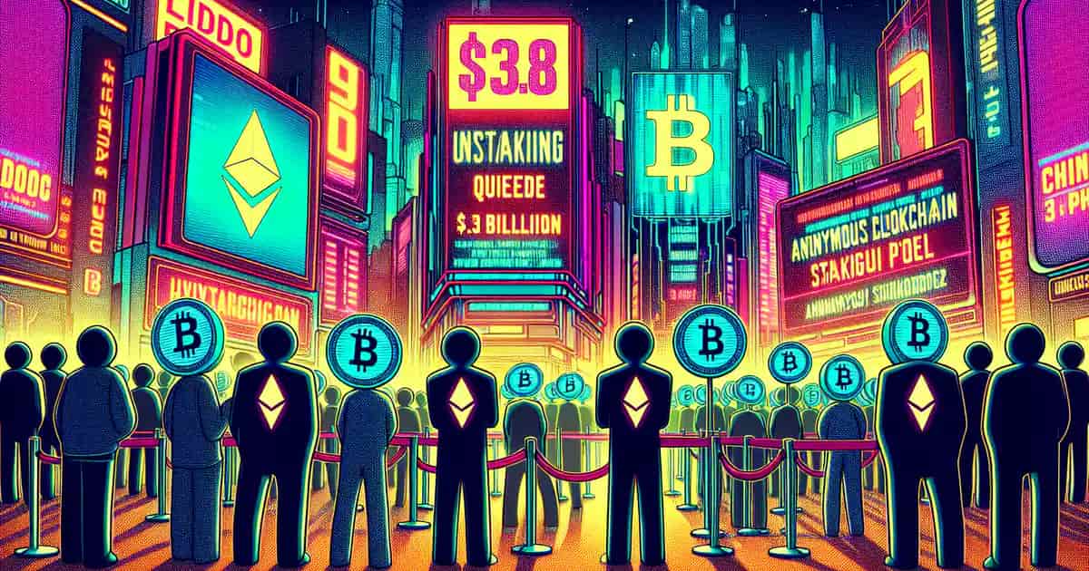 Ethereum Unstaking Queue Surges to $3.8 Billion: What Does This Mean for ETH?
