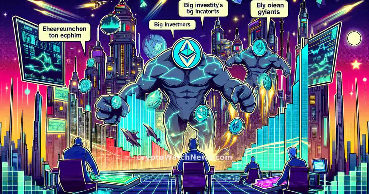 Ethereum Co-founder Moves $6M in ETH Amidst Whale Accumulation