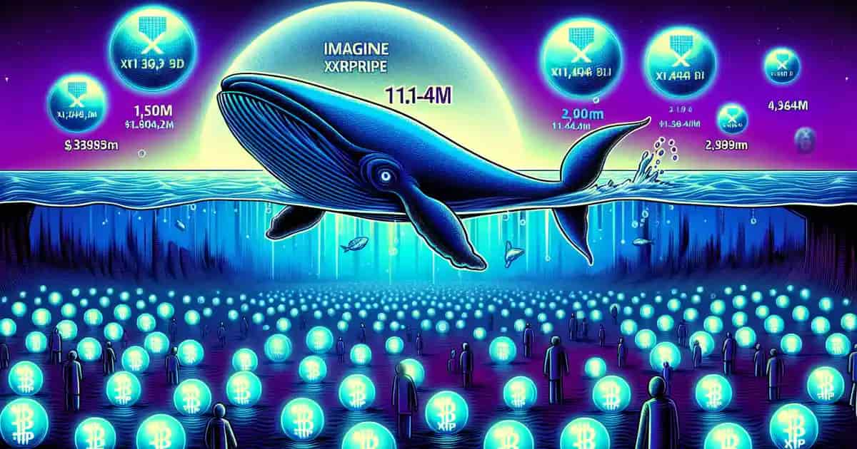 Whale Sparks Debate with $11.44 Million XRP Long Position