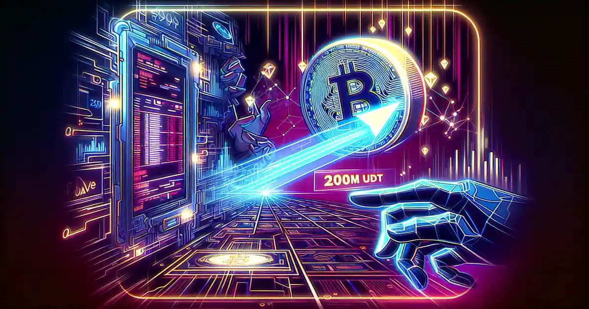 The $200 Million USDT Transfer: Decoding DeFi Strategies and Market Sentiment