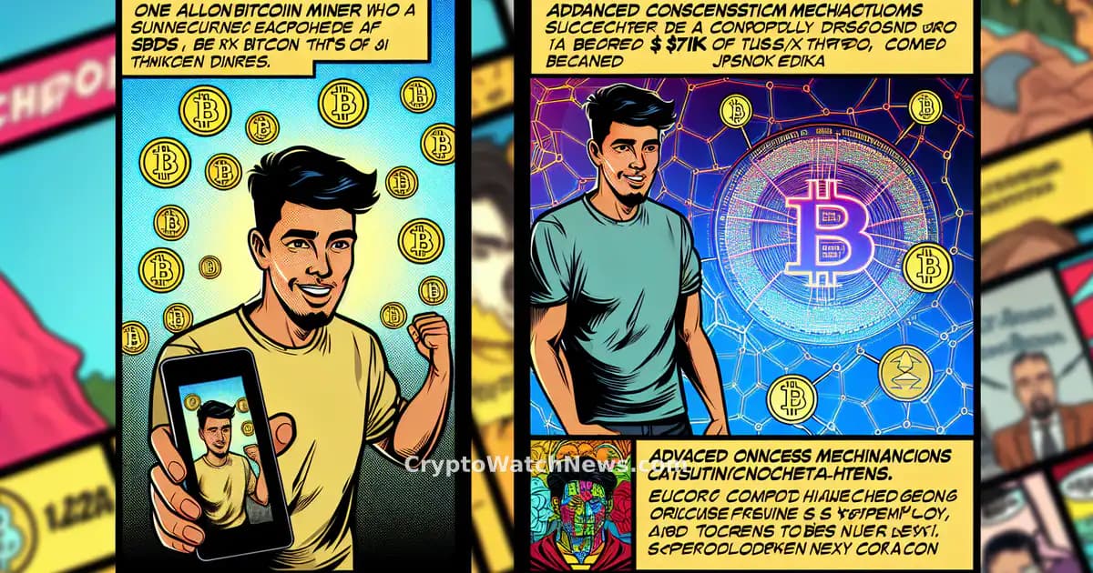 Rare Success in Solo Bitcoin Mining: A Miner Earns $371K in Block Reward