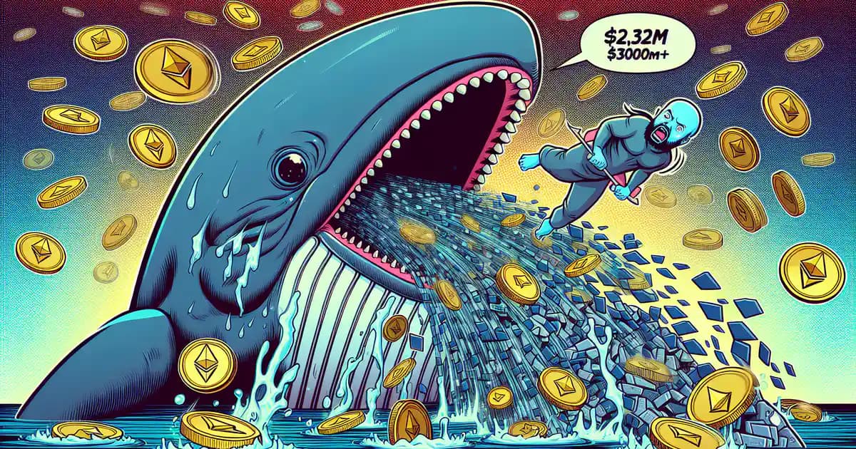 Ethereum Whale's $2.32M Loss Sparks Market Volatility