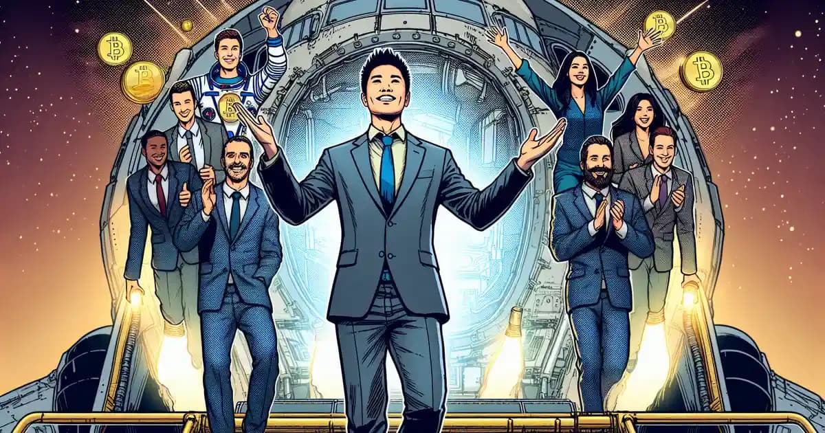 Justin Sun to be Launched into Space After $28M Bid
