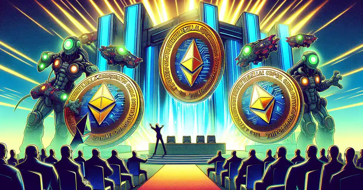 Corporate Ethereum Treasury Firms Accelerate Accumulation, Signaling Growing Institutional Interest