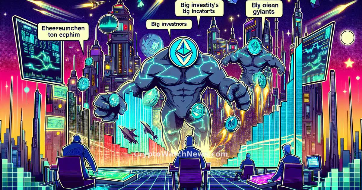Ethereum Co-founder Moves $6M in ETH Amidst Whale Accumulation
