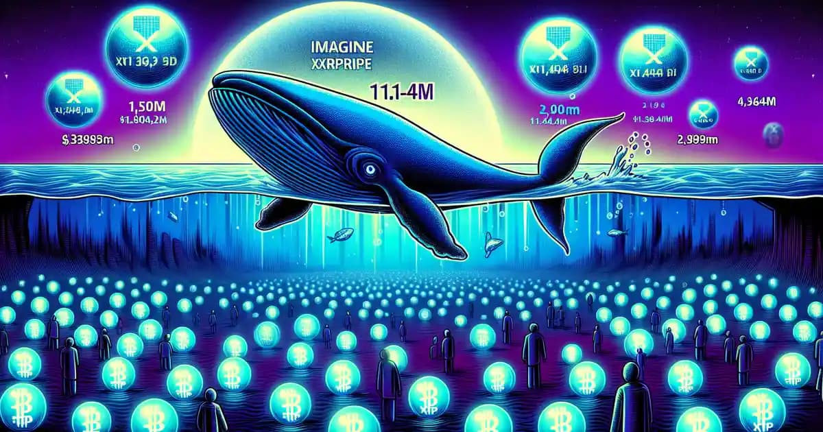 Whale Sparks Debate with $11.44 Million XRP Long Position