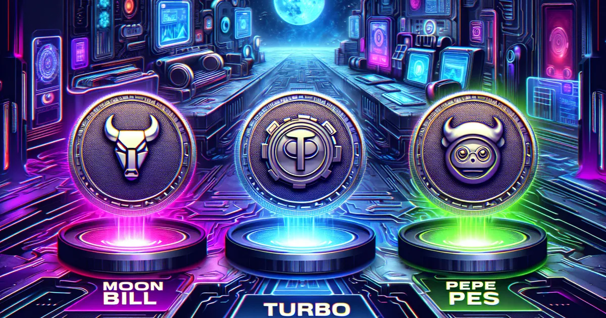 Exploring the Buzz Around Meme Coins: MoonBull, Turbo, and Pepe