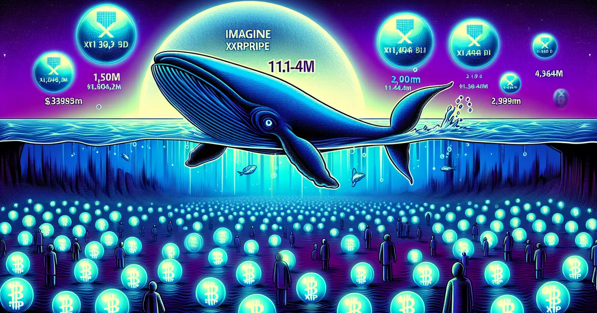 Whale Sparks Debate with $11.44 Million XRP Long Position