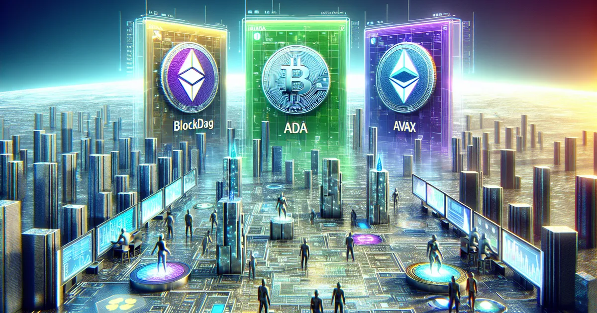 Exploring the Unique Paths to Growth of BlockDAG, ADA, AVAX, and SUI