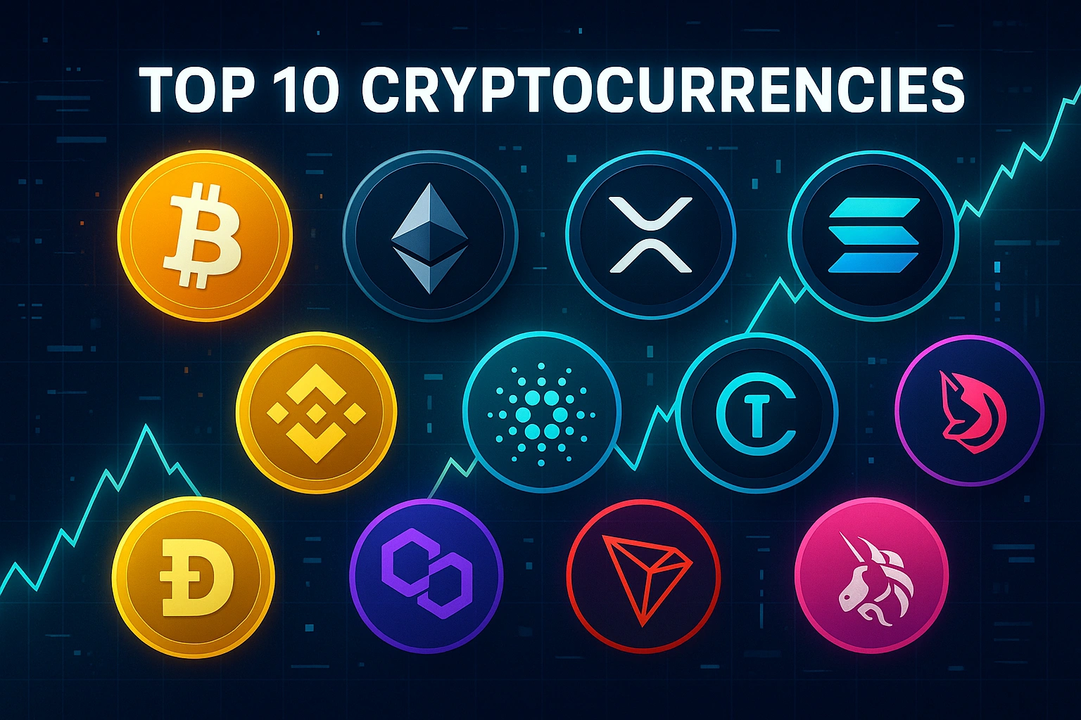 Top 10 crypto currencies
