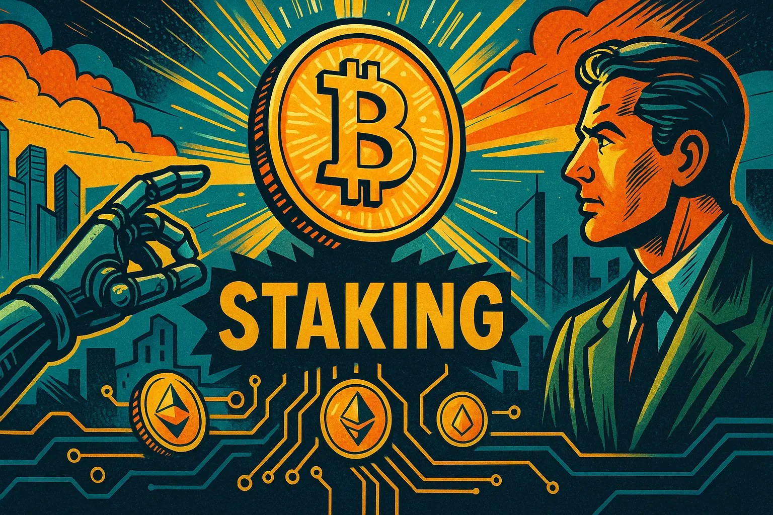 What is staking?